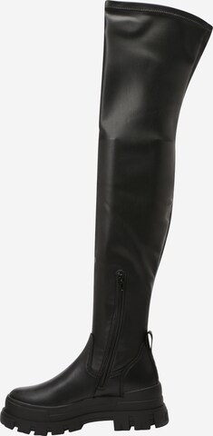 Cuissardes 'ASPHA STRETCH OVERKNEE' BUFFALO en noir