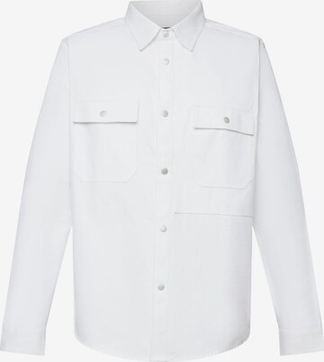 ESPRIT Regular fit Button Up Shirt in White: front