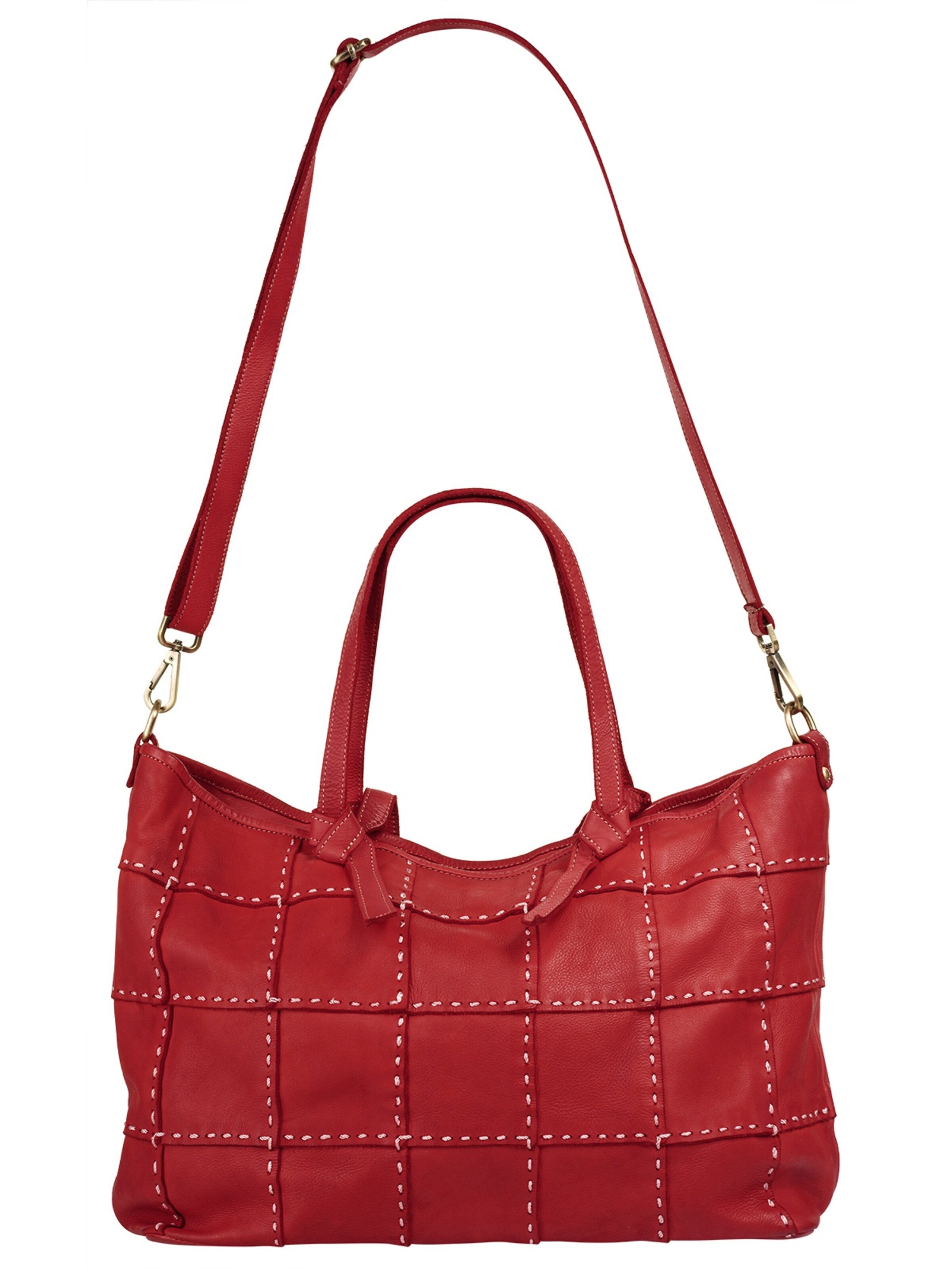 Cabas Samantha Look en rouge