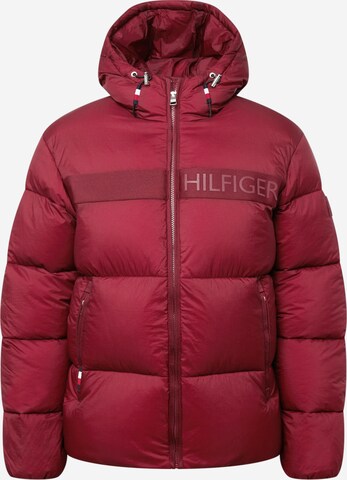 TOMMY HILFIGER Зимно яке в червено: отпред