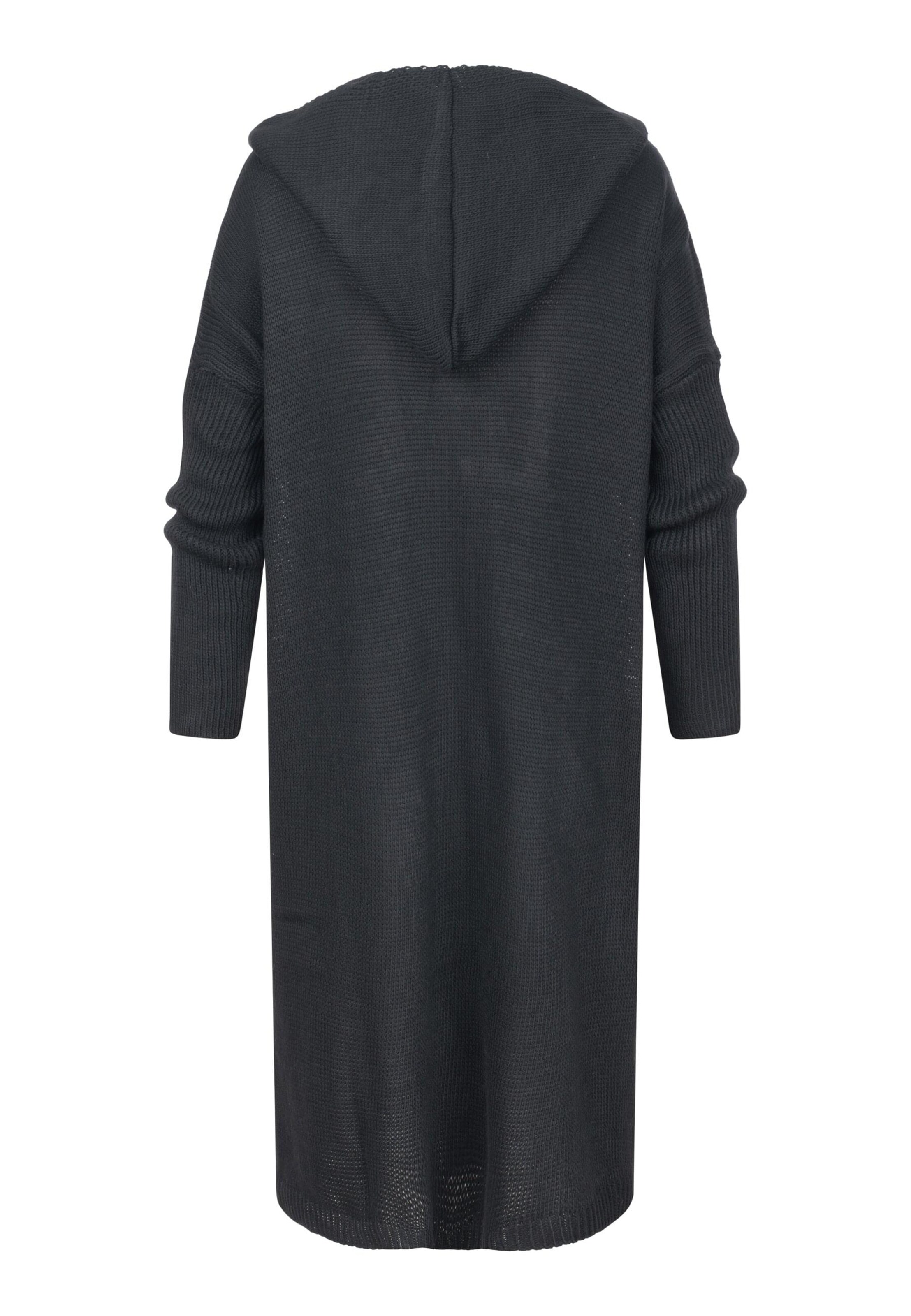 Cloud5ive Knitted Coat in Black