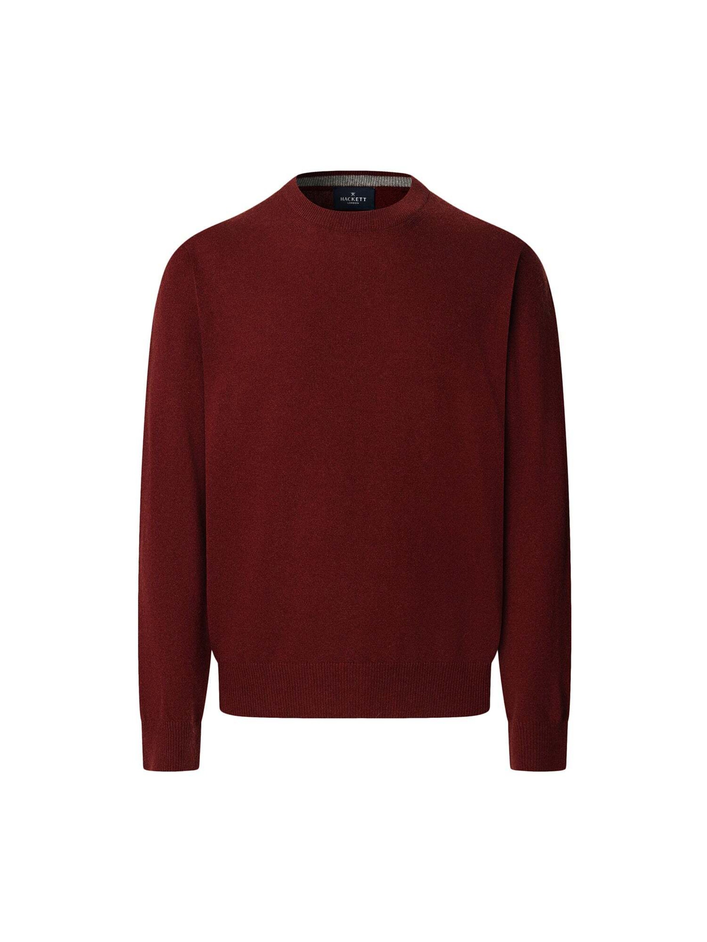 Hackett London Trui in Rood: voorkant