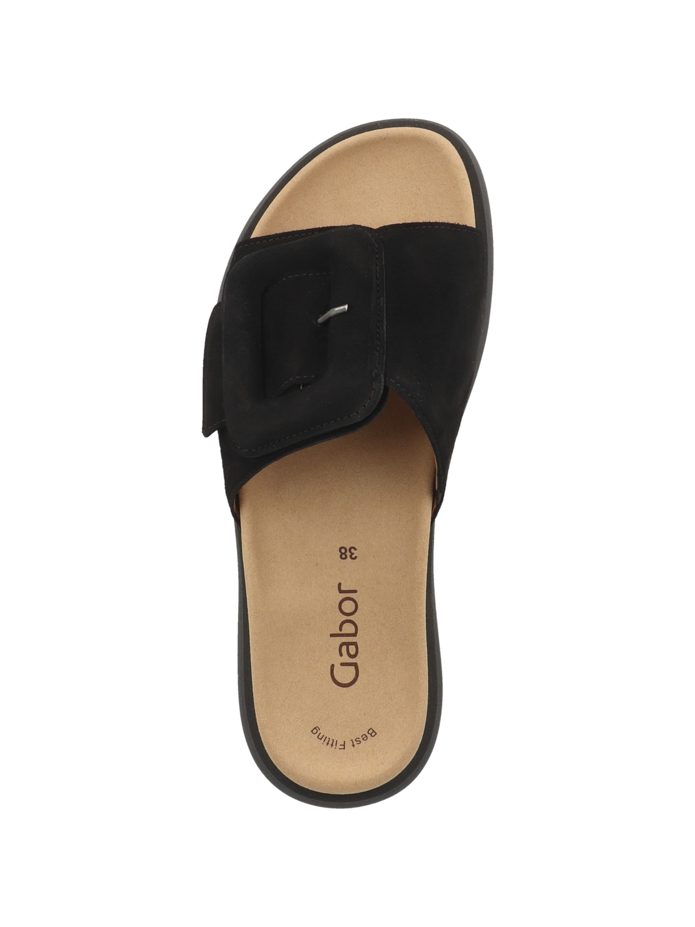 Zoccoletto di GABOR in nero