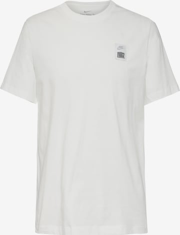 Nike Sportswear Performance Shirt 'Starting 5' in White: front