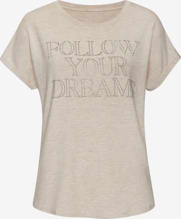 LASCANAMajica - bež boja: prednji dio