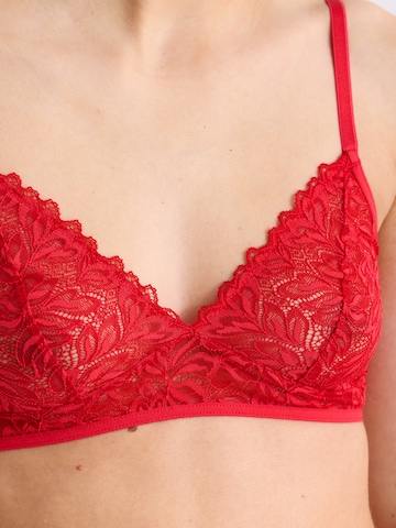 Bustier Soutien-gorge Erlich Textil en rouge