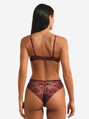 Balconcino Reggiseno 'Heritage' di ETAM in rosso