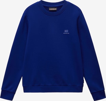 NAPAPIJRI Sweatshirt in Blau: Vorderseite