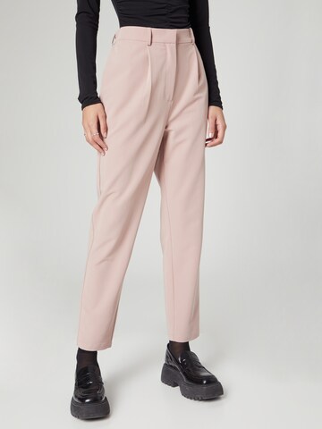 Coupe slim Pantalon à pince 'Pearl' Guido Maria Kretschmer Women en rose : devant