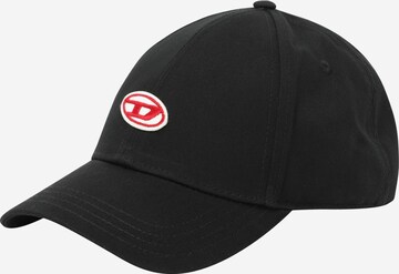 DIESEL - Gorra en negro: frente