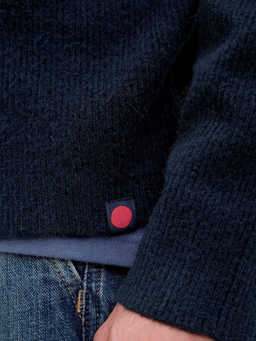 R.D.D. ROYAL DENIM DIVISION Cardigan i blå