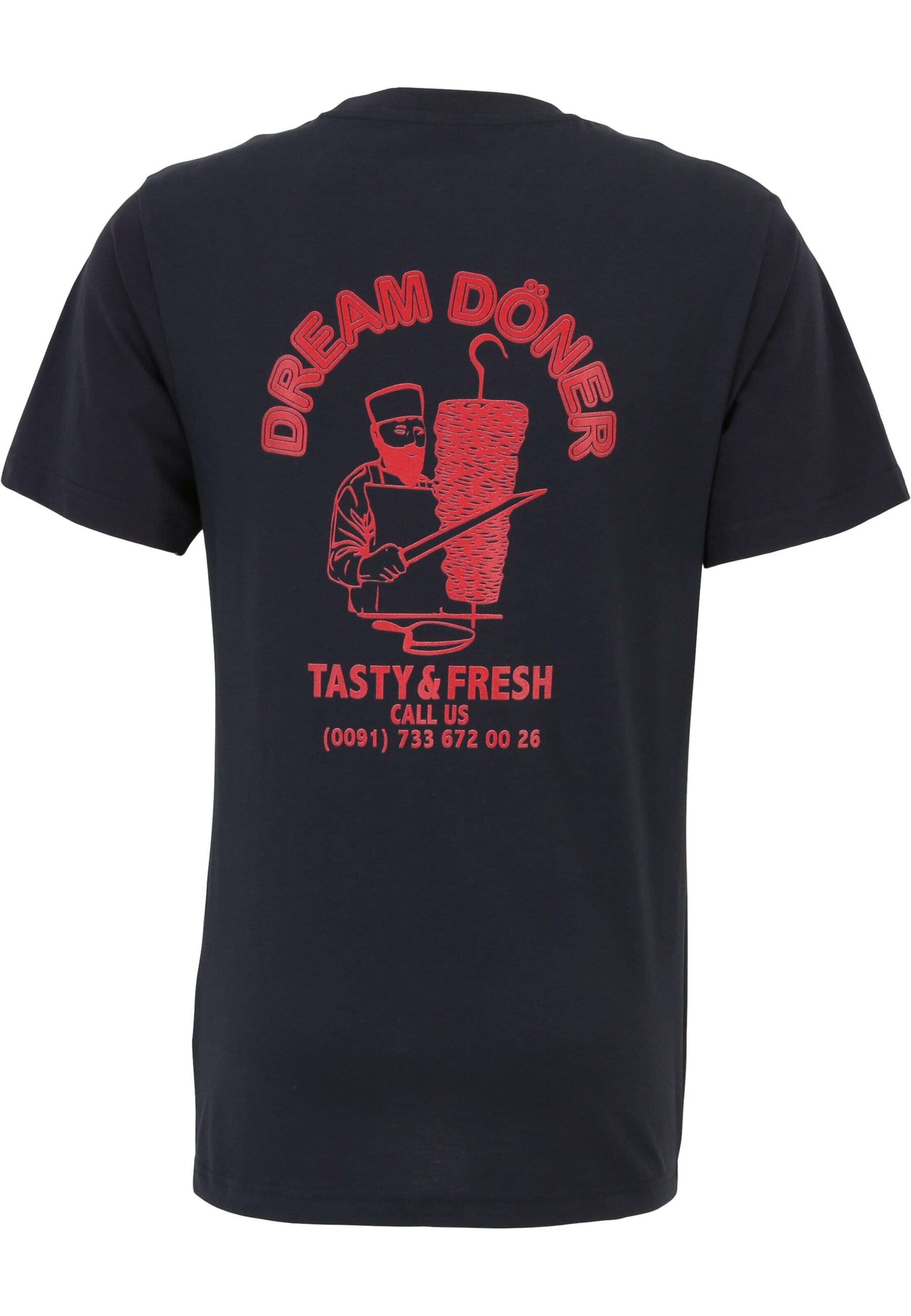Tricou 'Dream Kebab' de la Mister Tee pe albastru
