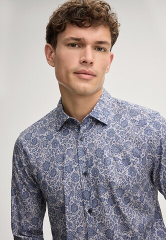 JOOP! Slim fit Button Up Shirt 'Pit' in Blue