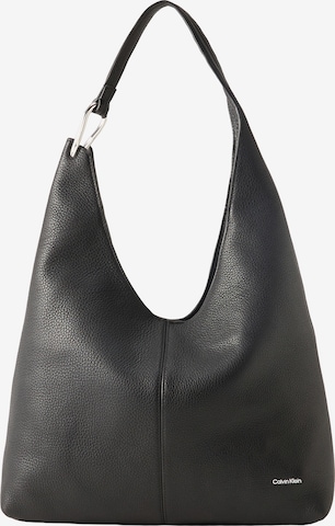 Geantă de umăr de la Calvin Klein pe negru: față