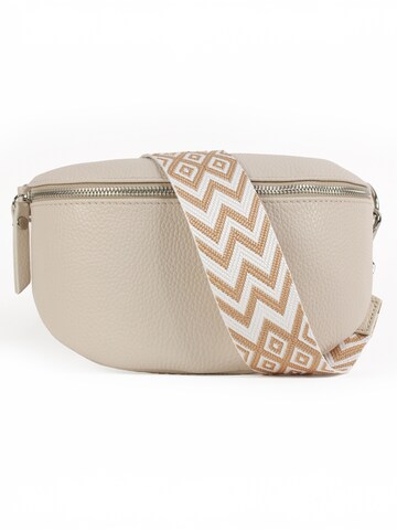 Sacs banane 'THEA medium' lePelou en beige : devant