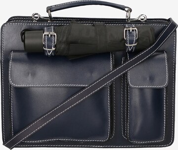 Gave Lux Briefcase in Blue: front