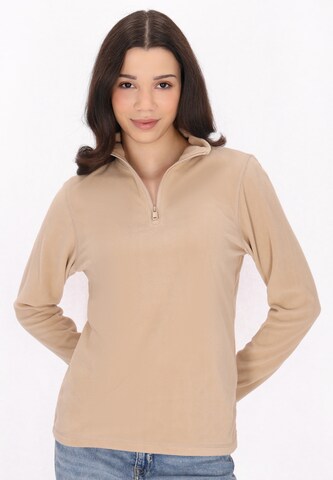 MYMO Trui in Beige: voorkant
