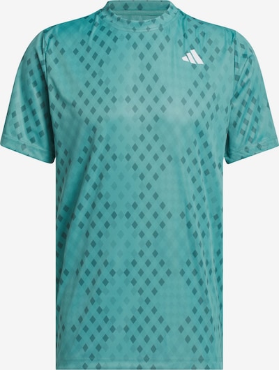 ADIDAS PERFORMANCE Funktionsshirt 'Club' in XS in aqua / cyanblau / weiß, Produktansicht