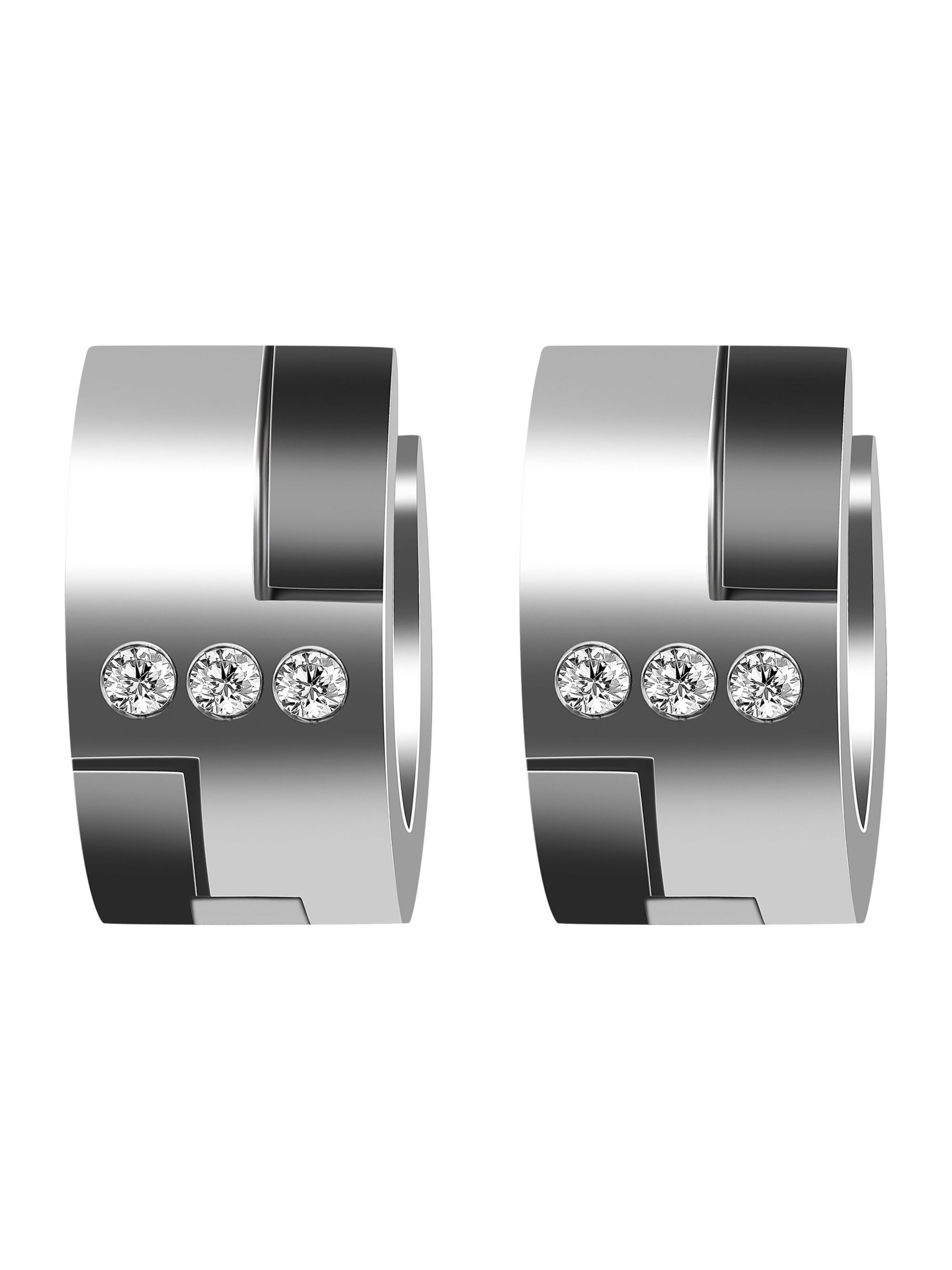 Akzent Ohrringe‌‌‌‌ in Silber