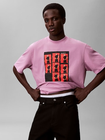 Calvin Klein Bluser & t-shirts 'OUTTAKES' i pink