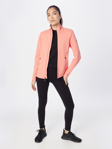 Veste en polaire fonctionnelle Spyder en rose