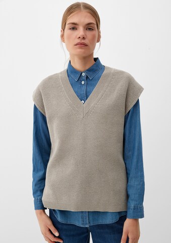 s.Oliver Pullover in Grau: predná strana