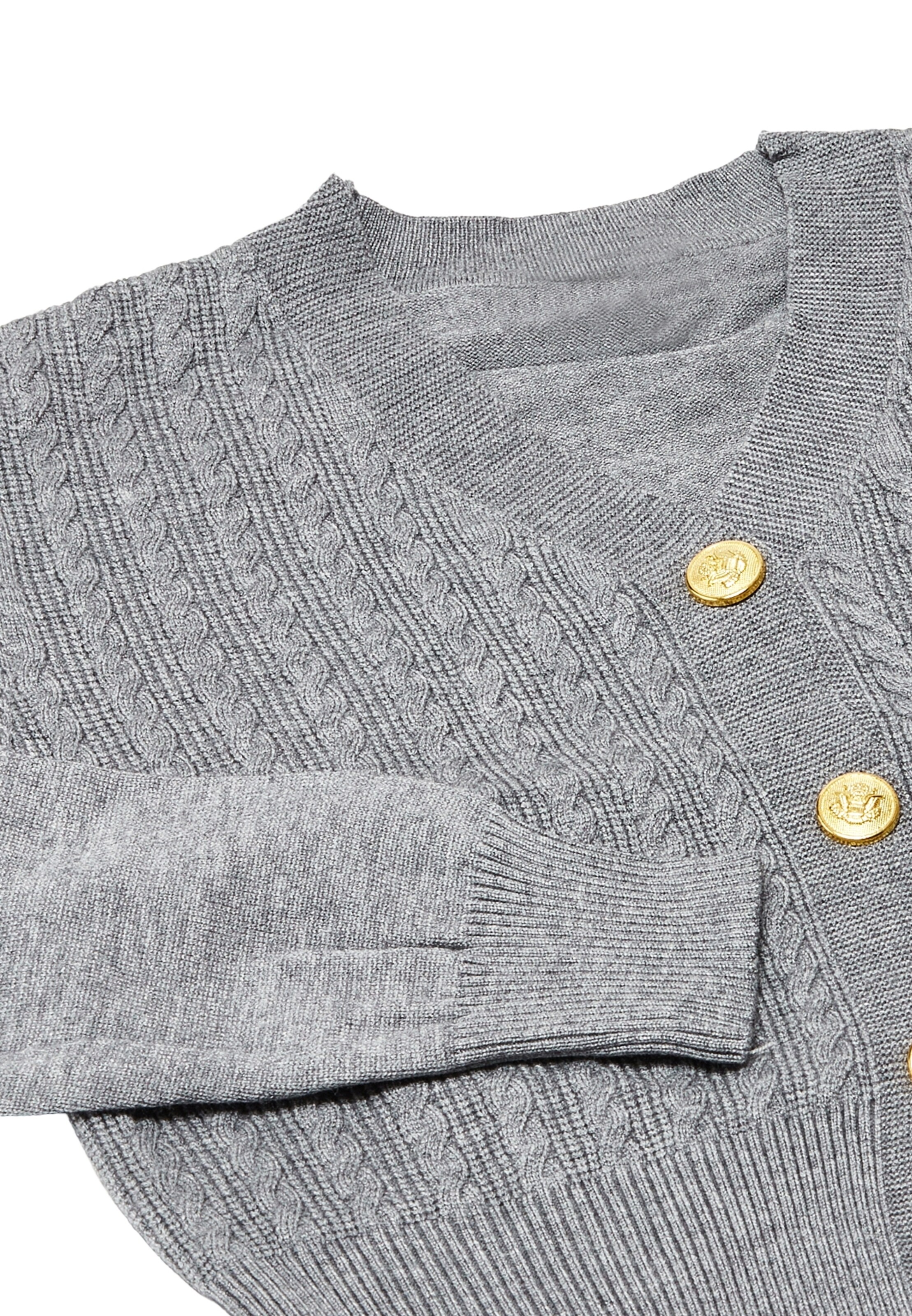 NAEMI Knit cardigan in Grey