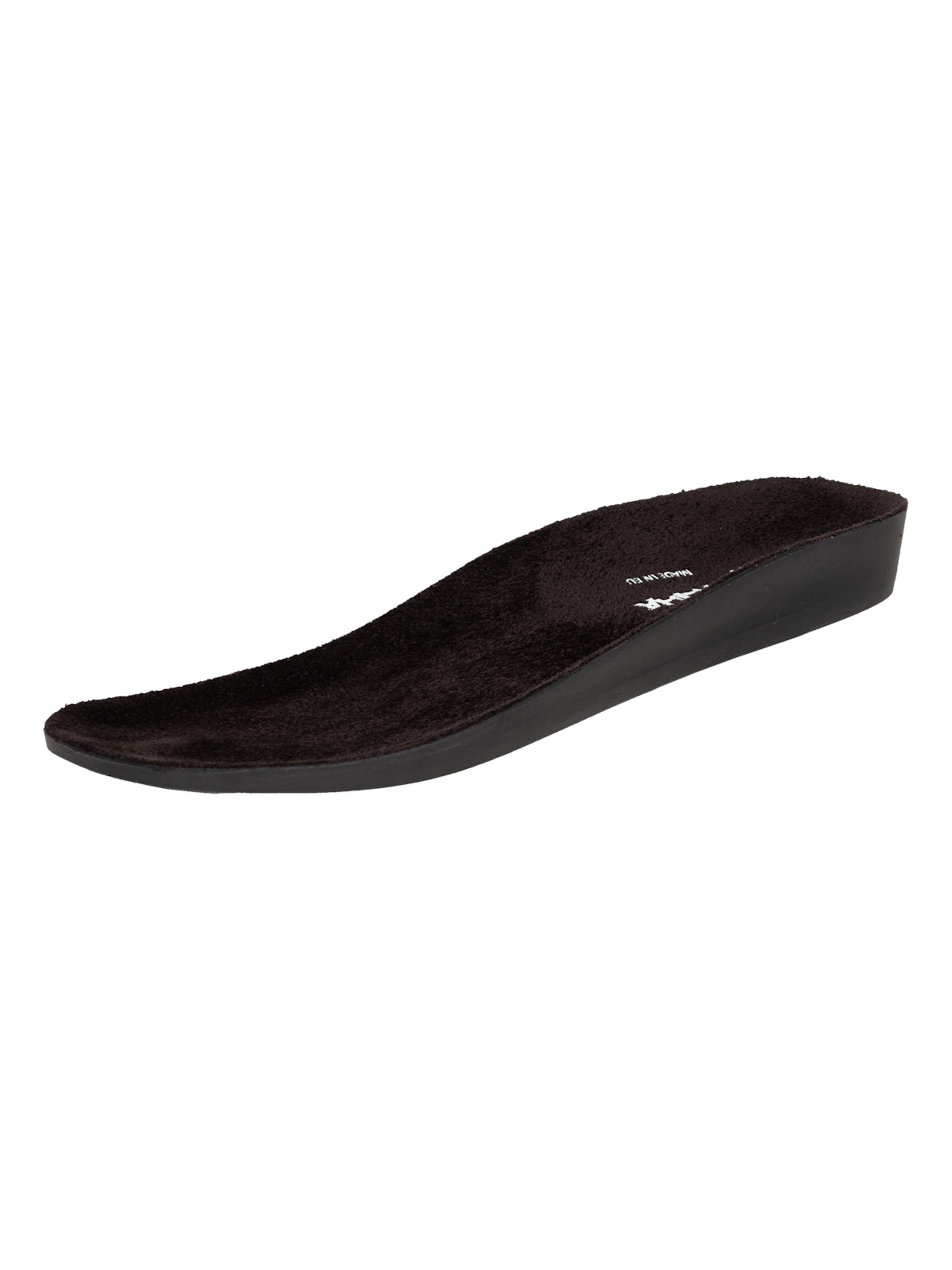 SALIHA Shoe Accessories 'Einlegesohlen PU-Einlegesohle' in Black: front