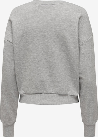 ONLY Sweatshirt 'KINJA' in Grey