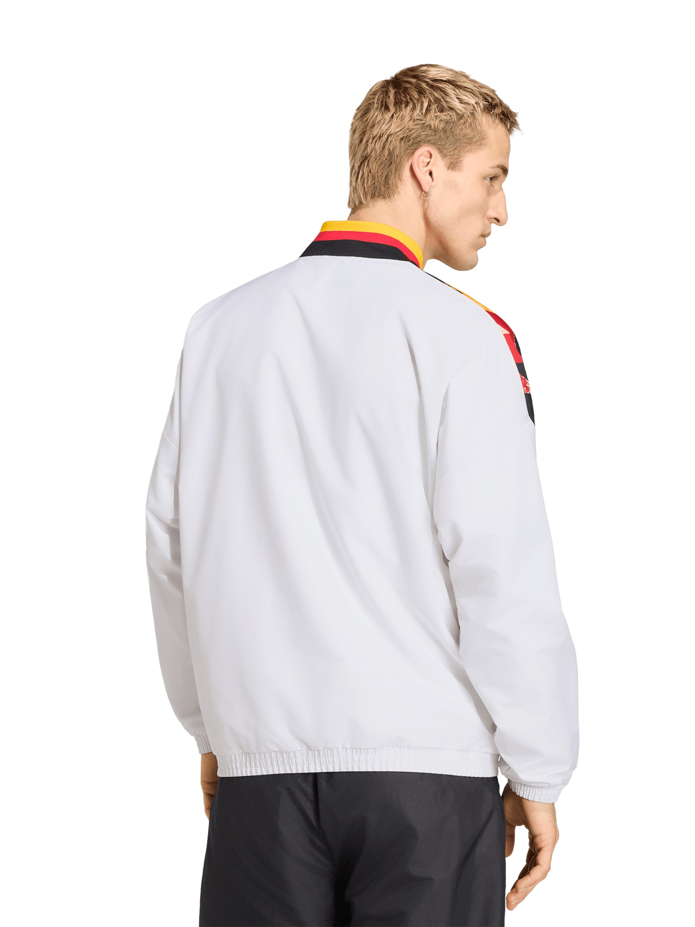 ADIDAS PERFORMANCE Athletic Jacket in White