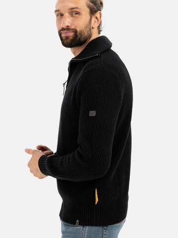 CAMEL ACTIVE Pullover in Schwarz