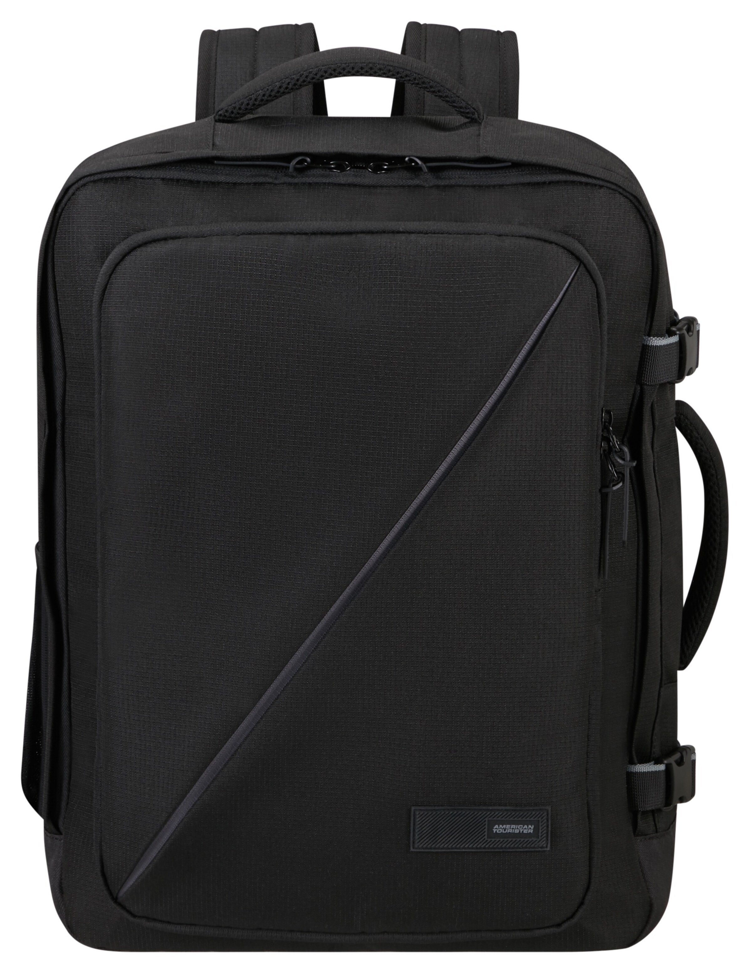 Zaino 'Take2Cabin' di American Tourister in nero: frontale