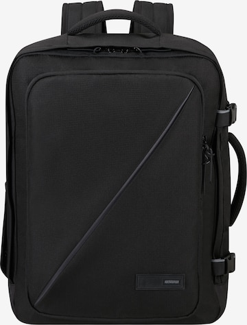 American Tourister Rucksack 'Take2Cabin' in Schwarz: Vorderseite