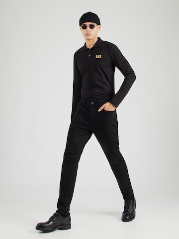 EA7 Emporio Armani Majica | črna barva