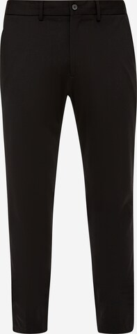 s.Oliver Tapered Trousers in Black: front