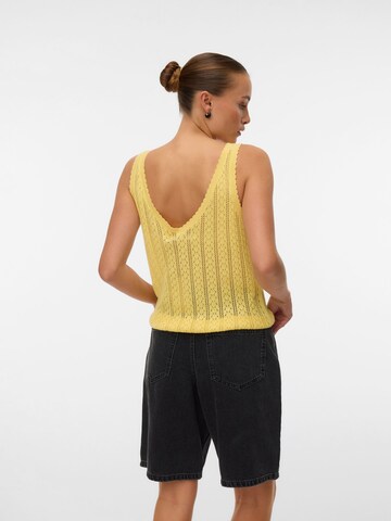 VERO MODA Stricktop 'VMLux' in Gelb