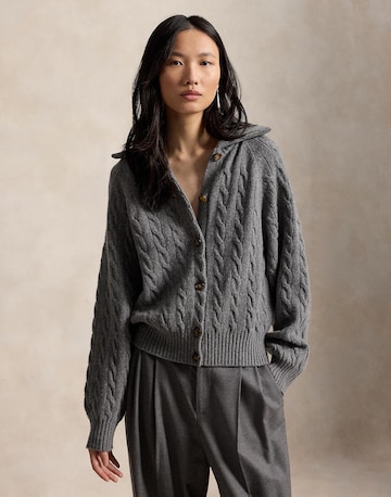 Polo Ralph Lauren Strickjacke in Grau: Vorderseite