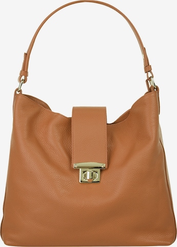 Samantha Look - Shopper en marrón: frente