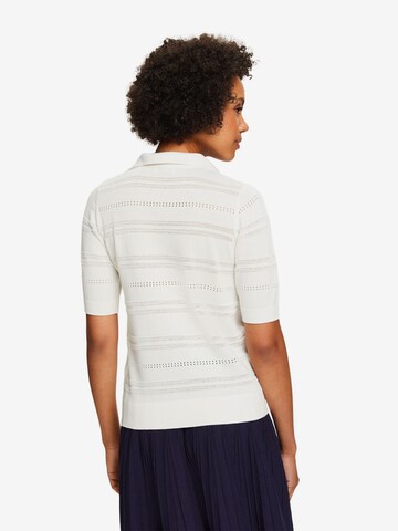 Pull-over ESPRIT en blanc