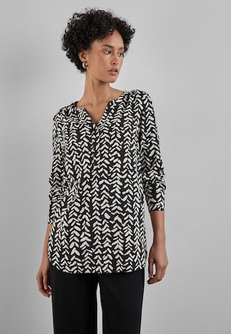 STREET ONE Blouse in Black: front