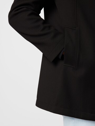 SELECTED HOMME Between-seasons coat 'DRAPER' in Black