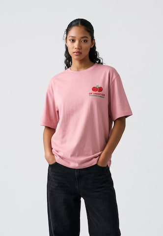 On Vacation Shirt 'Pomodoro Classics' in Pink