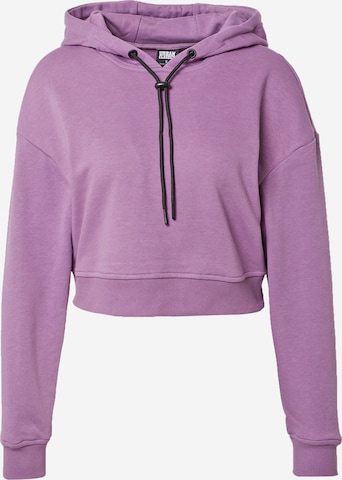 Urban Classics Sweatshirt in Purple: front