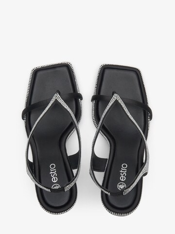 Sandalo '2238-11' di Estro in nero