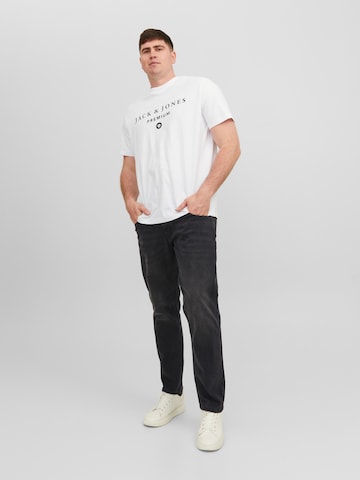 Jack & Jones Plus Slimfit Jeans 'Glenn' in Zwart