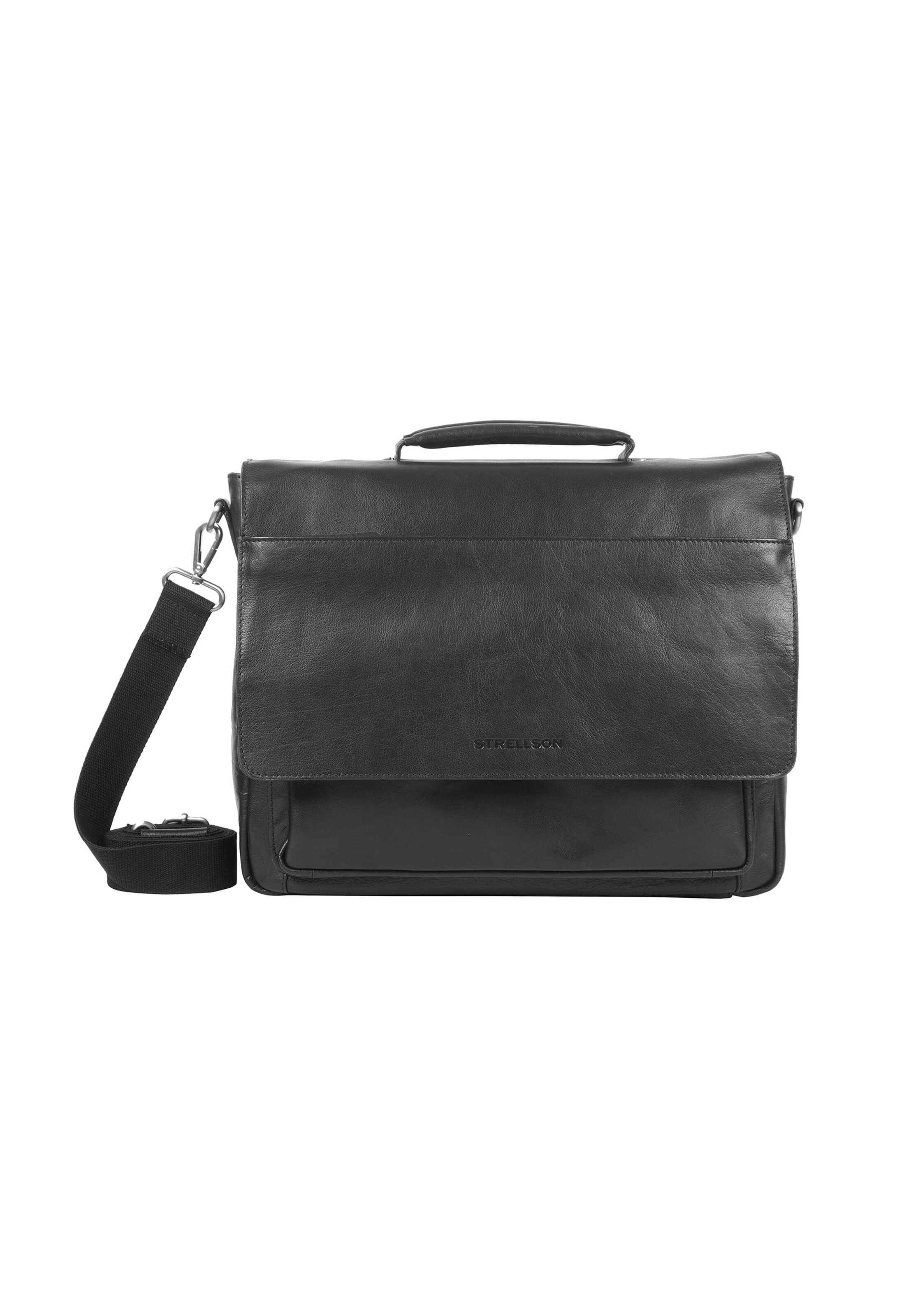 STRELLSON Document Bag 'Kenley Jim' in Black: front