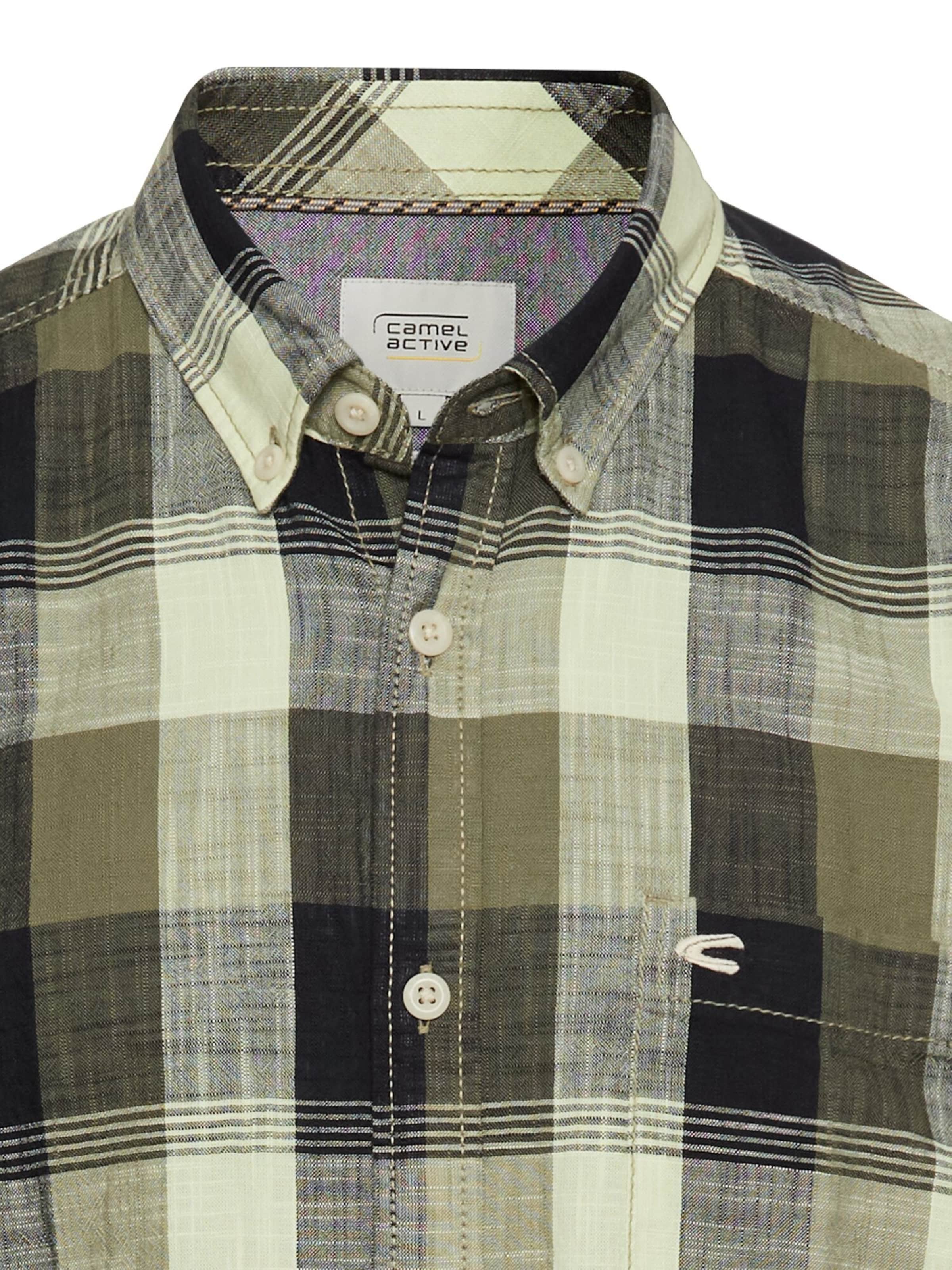 Regular fit Cămașă de la CAMEL ACTIVE pe verde