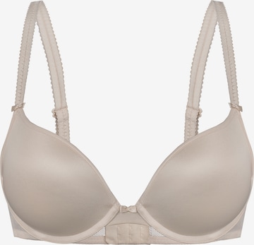 Push-up Soutien-gorge 'DOTTED MESH' sassa en beige : devant