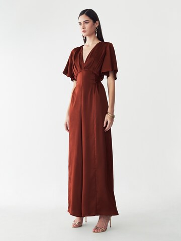 Willa Jumpsuit in Brown