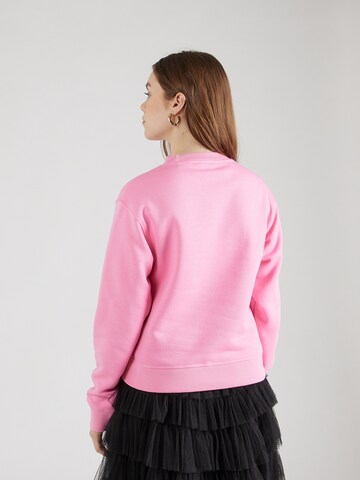 Bluză de molton de la GUESS pe roz